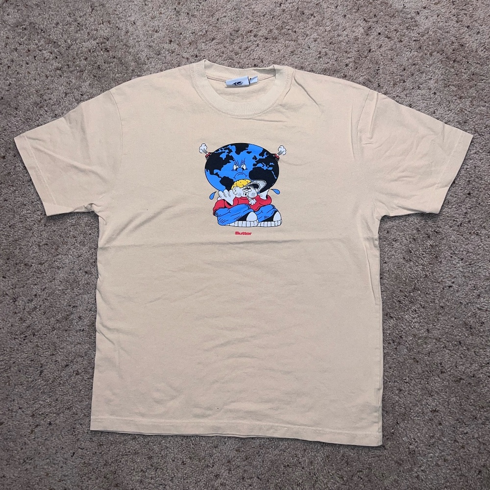 Butter Goods Under Pressure T-Shirt (Sand)
